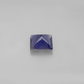 iolita Azul violeta natural de 0.79 ct, Cuadrado, VS