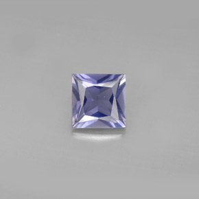 iolita Azul violeta natural de 0.94 ct, Cuadrado, VS