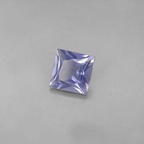 iolita Azul violeta natural de 0.94 ct, Cuadrado, VS