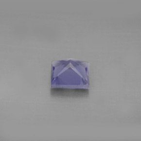 Iolita azul natural de 0,88 ct, cuadrado, VS