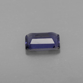 iolita Azul violeta natural de 1.06 ct, corte esmeralda, VS