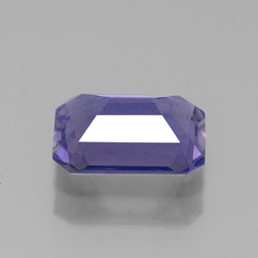 iolita Azul violeta natural de 1.05 ct, corte esmeralda, VS-SI