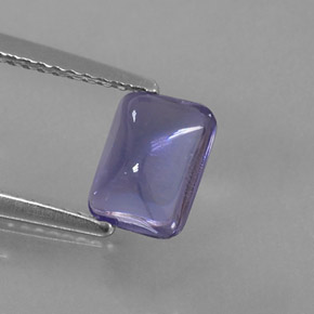Iolita azul natural de 0,94 ct, transparente, transparente / translúcido