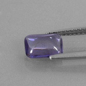 Iolita azul natural de 0,94 ct, transparente, transparente / translúcido