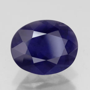 iolita Azul violeta natural de 2.83 ct, Corte Óvalo, VS-SI