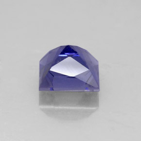 Iolita azul natural de 1,08 ct, cuadrado, VVS-VS