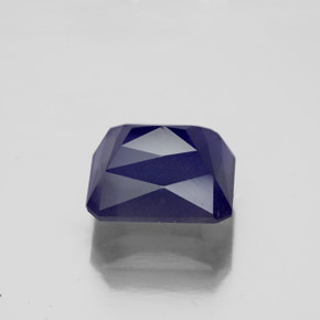 iolita Azul violeta natural de 2.94 ct, corte esmeralda, VS-SI