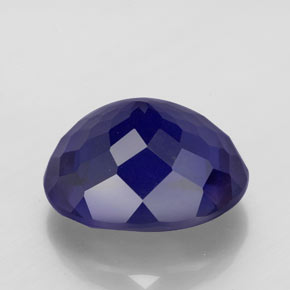 iolita Azul violeta natural de 5.21 ct, Corte Óvalo, VS