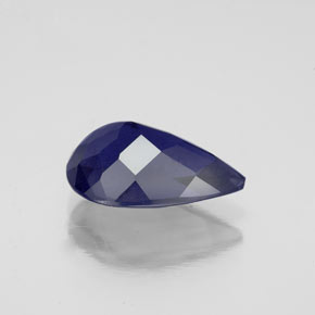 iolita Azul violeta natural de 2.22 ct, En forma de pera, VS