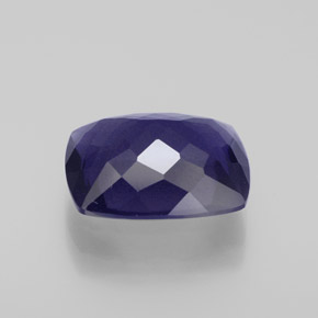 Iolita Azul violeta natural de 4.20 ct, Forma Cojín, VS