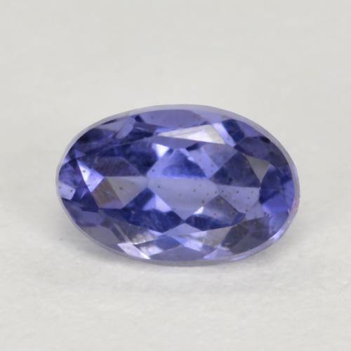 iolita Azul violeta natural de 0.48 ct, Corte Óvalo, VS