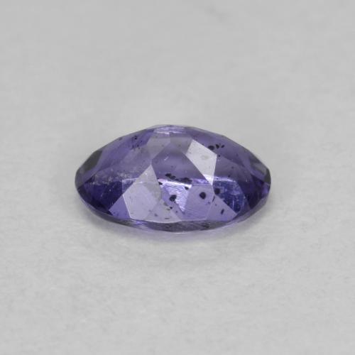 iolita Púrpura oscuro natural de 0.46 ct, Corte Óvalo, VS-SI