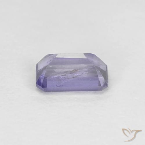 Iolita Púrpura azulado oscuro natural de 0.29 ct, Corte Octágono / Esmeralda, VS