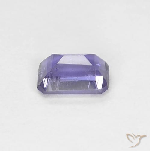 Iolita Violeta rosado natural de 0.25 ct, Corte Octágono / Esmeralda, VS