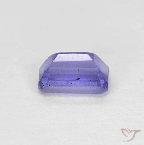 Iolita Púrpura azulado oscuro natural de 0.30 ct, Corte Octágono / Esmeralda, VS