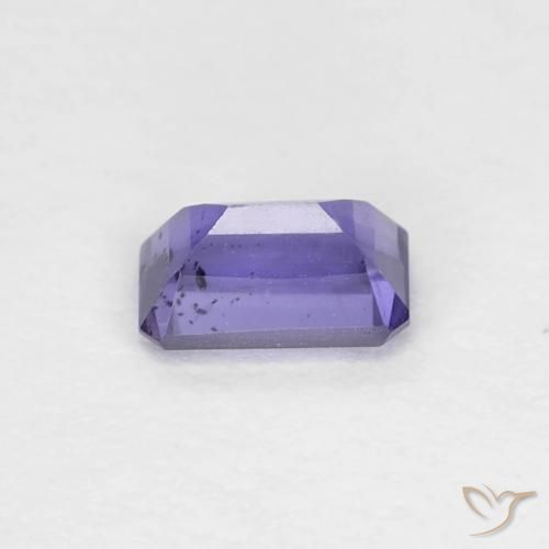 Iolita Púrpura oscuro natural de 0.28 ct, Corte Octágono / Esmeralda, VS