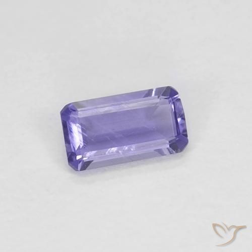 Iolita Violeta rosado natural de 0.23 ct, Corte Octágono / Esmeralda, VVS-VS