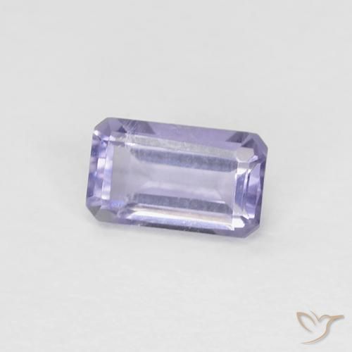 Iolita Violeta rosado natural de 0.28 ct, Corte Octágono / Esmeralda, VS