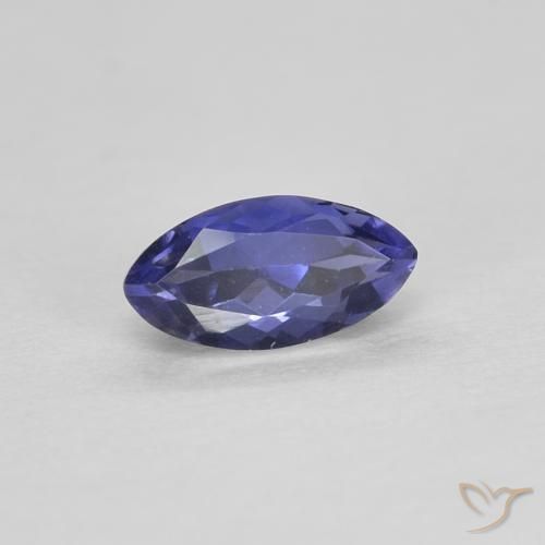 Iolita Púrpura oscuro natural de 0.28 ct, Marquesa, VVS