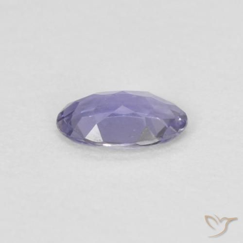 Iolita Medium Light-Violet natural de 0.15 ct, Ovalada, VVS