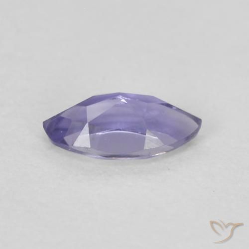 Iolita Medium Light-Violet natural de 0.19 ct, Marquesa, VVS