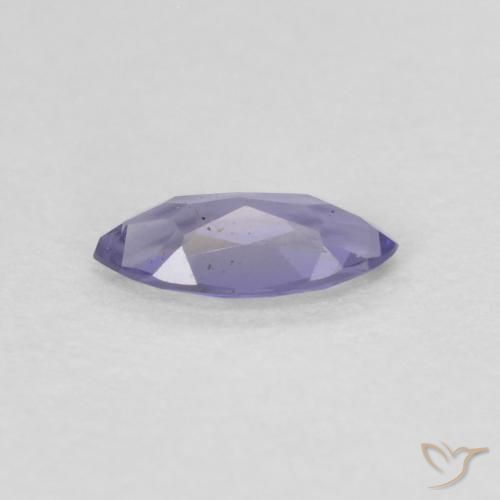 Iolita Púrpura oscuro natural de 0.15 ct, Marquesa, VVS