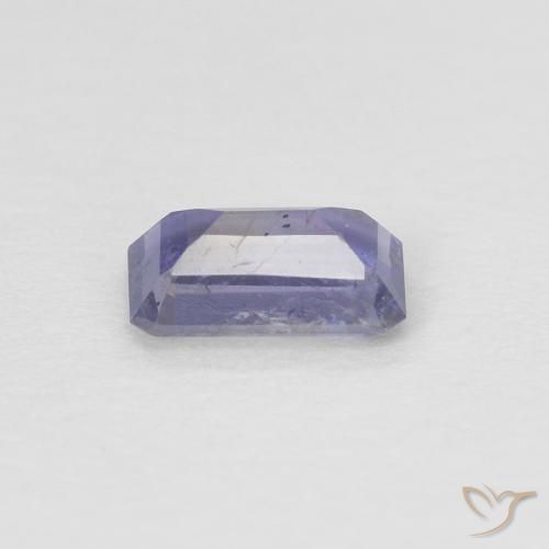 Iolita Violeta medio natural de 0.24 ct, Corte Octágono / Esmeralda, VS-SI