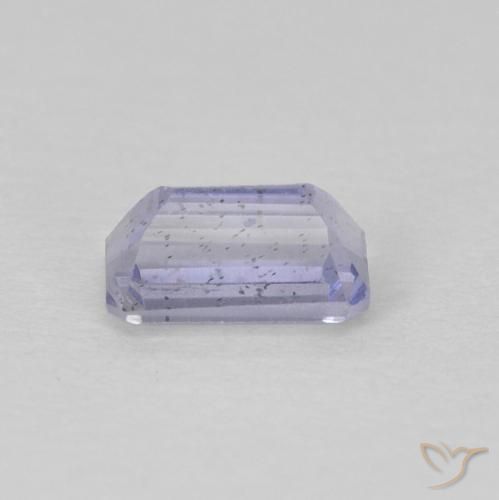 Iolita Violeta azulado natural de 0.32 ct, Corte Octágono / Esmeralda, VS-SI