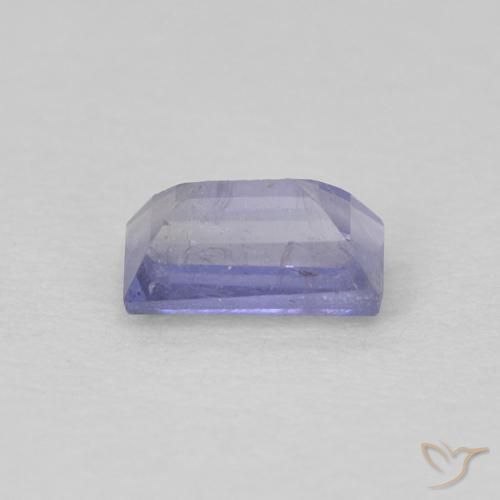 Iolita Violeta medio natural de 0.30 ct, Corte Baguette, VS-SI