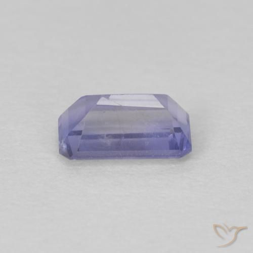 Iolita Violeta azulado natural de 0.27 ct, Corte Octágono / Esmeralda, VS-SI