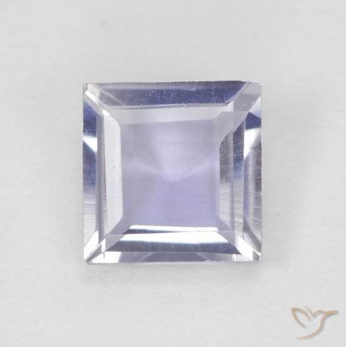 0.28ct Natural Medium Light-Violet Iolita, Cuadrado, VVS