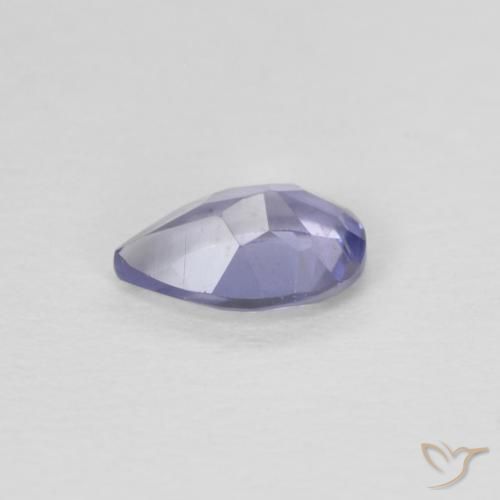 Iolita Púrpura azulado oscuro natural de 0.35 ct, En forma de pera, VS