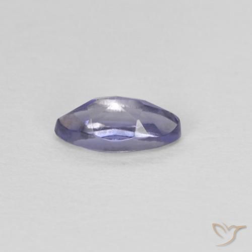 Iolita Púrpura azulado oscuro natural de 0.27 ct, Marquesa, VS