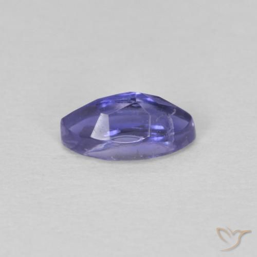 Iolita Púrpura oscuro natural de 0.26 ct, Marquesa, VS