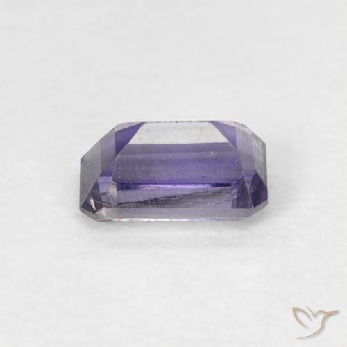 Iolita Azul plateado natural de 0.29 ct, Corte Octágono / Esmeralda, VS