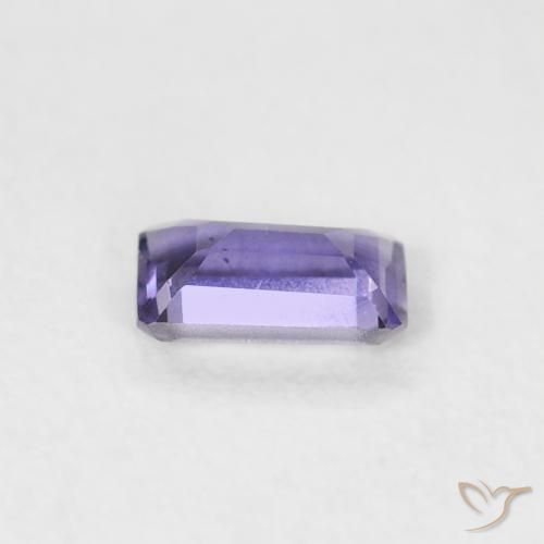 Iolita Púrpura oscuro natural de 0.21 ct, Corte Octágono / Esmeralda, SI