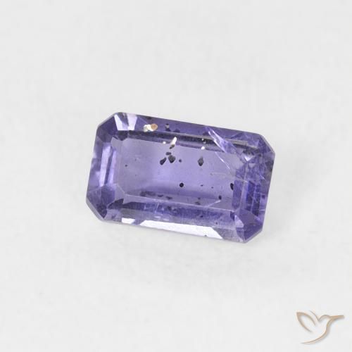Iolita Violeta medio natural de 0.26 ct, Corte Octágono / Esmeralda, VS-SI