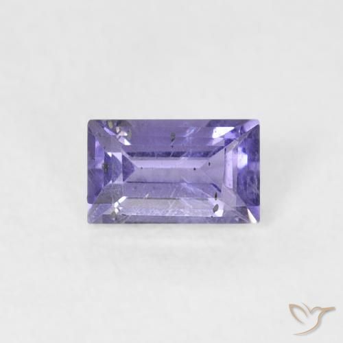 0.27ct Natural Medium Light-Violet Iolita, Corte Baguette, SI