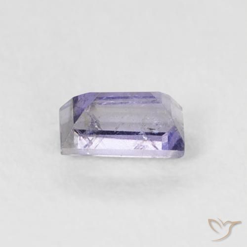 Iolita Púrpura oscuro natural de 0.30 ct, Corte Baguette, VS-SI