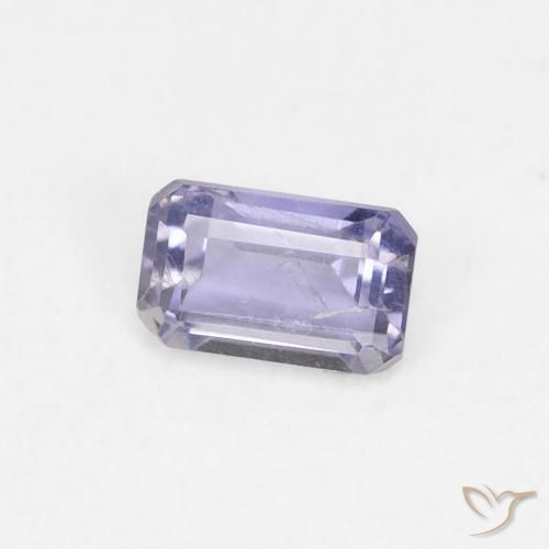 Iolita Medium Light-Violet natural de 0.32 ct, Corte Octágono / Esmeralda, VS-SI