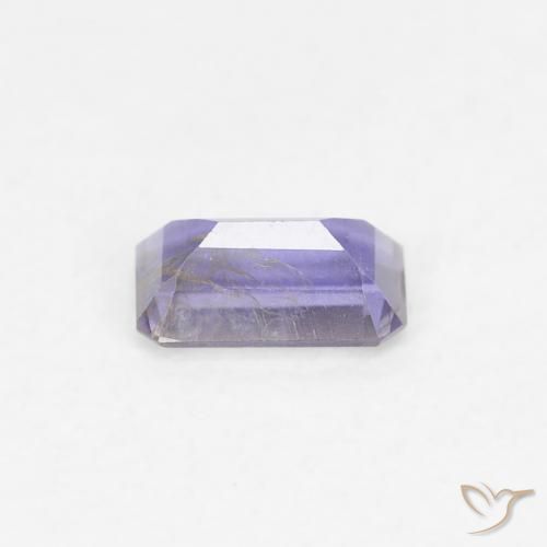 Iolita Azul plateado natural de 0.27 ct, Corte Octágono / Esmeralda, VS-SI