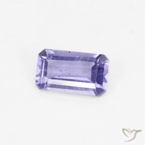 Iolita Medium Light-Violet natural de 0.25 ct, Corte Octágono / Esmeralda, VS-SI