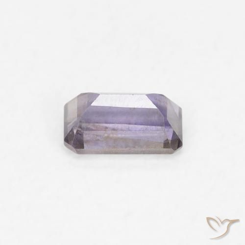 Iolita Violeta rosado natural de 0.24 ct, Corte Octágono / Esmeralda, VS-SI