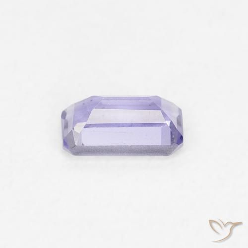 Iolita Violeta rosado natural de 0.21 ct, Corte Octágono / Esmeralda, VS