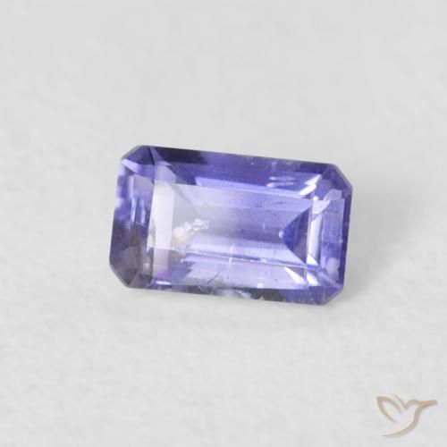 Iolita Azul violeta natural de 0.27 ct, Corte Octágono / Esmeralda, VS-SI