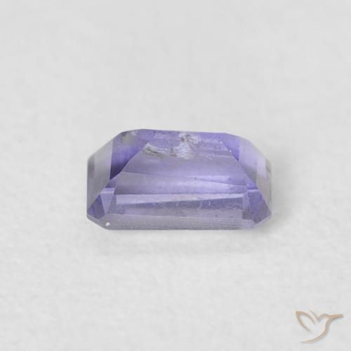 Iolita Azul violeta natural de 0.27 ct, Corte Octágono / Esmeralda, VS-SI