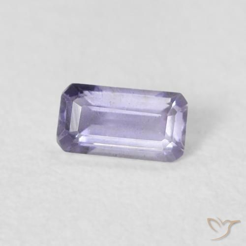 Iolita Violeta rosado natural de 0.21 ct, Corte Octágono / Esmeralda, VS-SI
