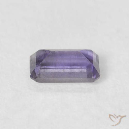 Iolita Violeta rosado natural de 0.26 ct, Corte Octágono / Esmeralda, VS-SI