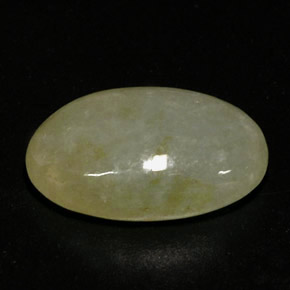Jadeíta multicolor natural de 5,55 ct, transparente, transparente / translúcido