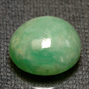 Jadeíta Verde natural de 9.74 ct, Transparente, Transparente / Translúcido